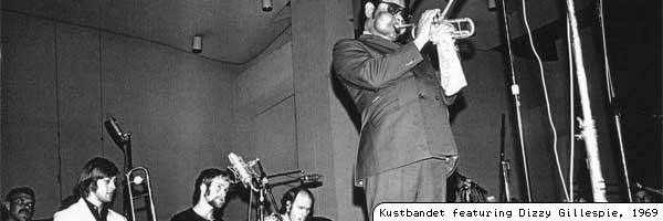 kustbandet feat Dizzy Gillespie, 1969